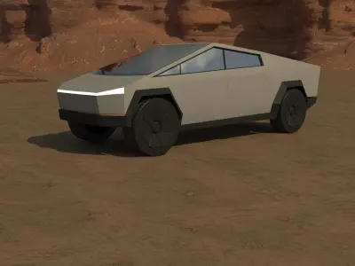 cyber truck 3D model buy