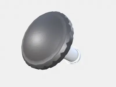 Industrial Knob 3D model purchase