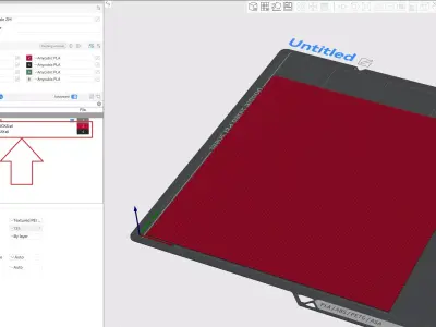Flexible Bricks Mat 1-87 FDM color 3D print model