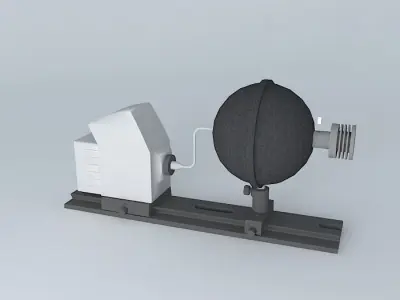 Filter Transmission Measurement Bench Free 3D model