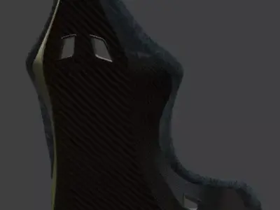 Sports Car Seat 3D Model Free 3D model