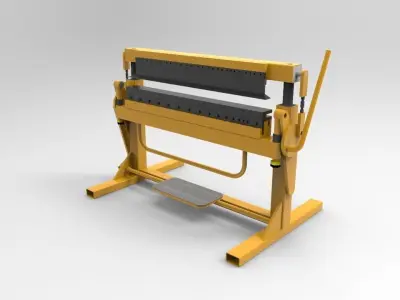 Sheet Metal Bending 3D model