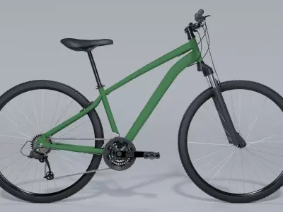 Bike model 3D Blender 3D model