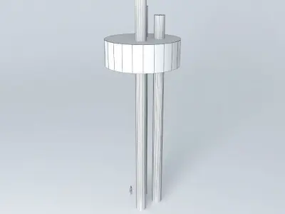part PUCMM  Santiago  Dominican Republic Free 3D model