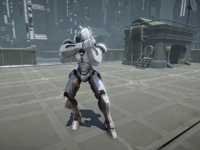 Rustbane  Low-poly 3D model