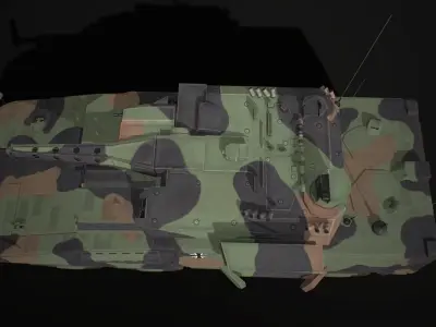 GTK Boxer APC IFV All Pack Low-poly 3D model