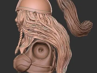 Laurana Mythic Legions Head 3D print model