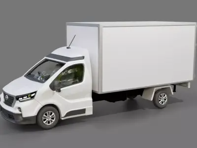 Nissan Primaster 2026 Cargo Truck 3D model