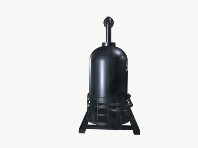 Chemical Tank 3D model buy