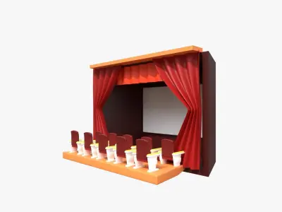 Theatre 3D model