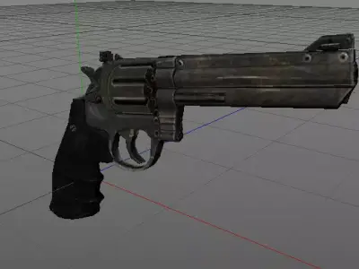 Revolver 3D model 20