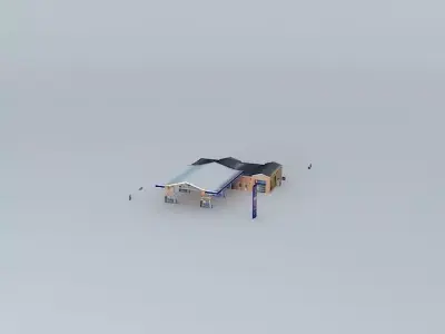 Fuel%26Retail station Pernavas Latvia Riga Pernavas street 7 Free 3D model