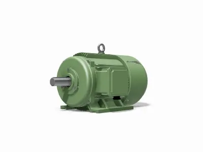180M B3 Right IEC electric motor - 3D CAD model 3D model