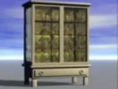 Antique Cabinet Free 3D model