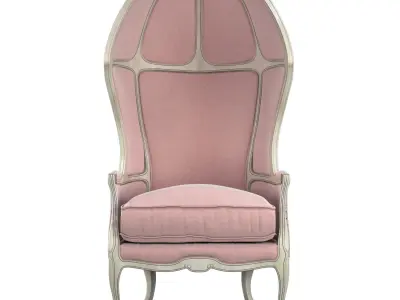 MINI VERSAILLES Armchair Low-poly 3D model