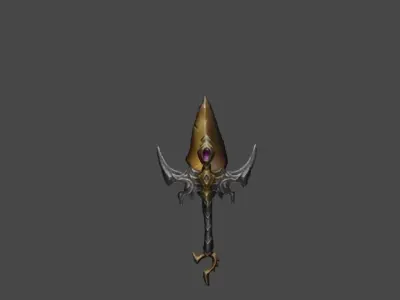 Zeloeman Sword A 67 Low-poly 3D model