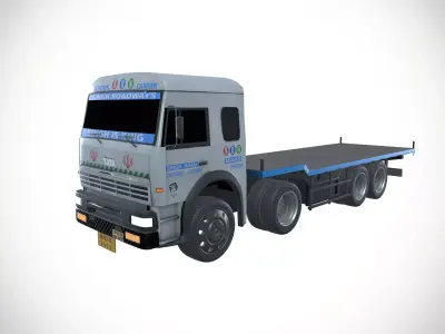 Goods Carrier Truck 2 3D model