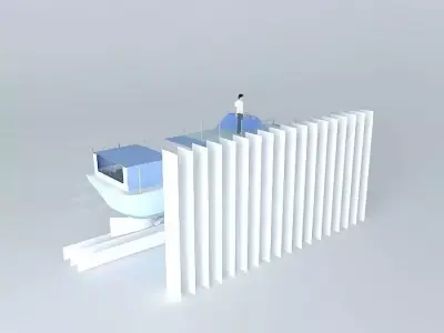Seventh boat  Free 3D model