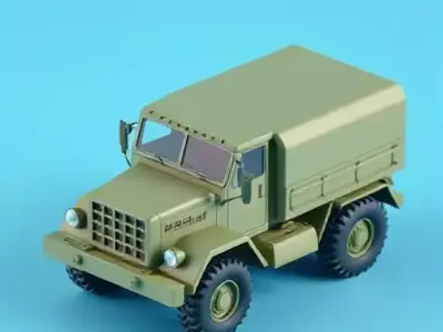 Simple Military Truck 3D model