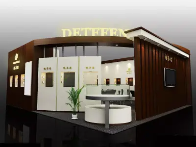 Exhibition - Area - 8X9-3DMAX2010-019 3D model
