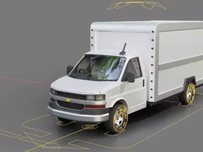 Chevrolet Express Cutaway 4500  3D model