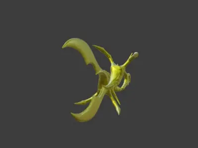 Scorpion kunai from Mortal Kombat 11 - Blazing Retribution 3D print model