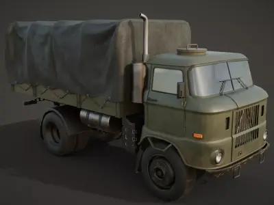 IFA w50 Truck  3D model