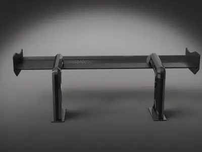 Racing damper tuning spoiler auto bahn rc  3D model