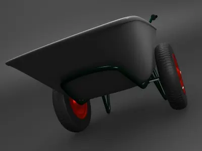Wheelbarrow4 wheelbarrow 3D model