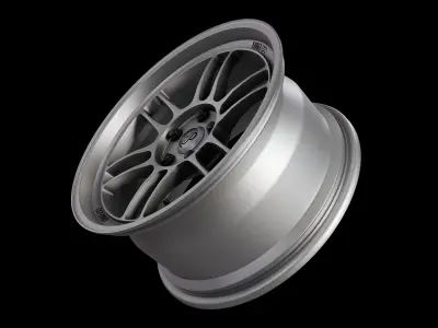 Enkei RPF1 Low-poly 3D model