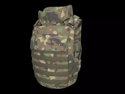 Body Armor 01 3D model