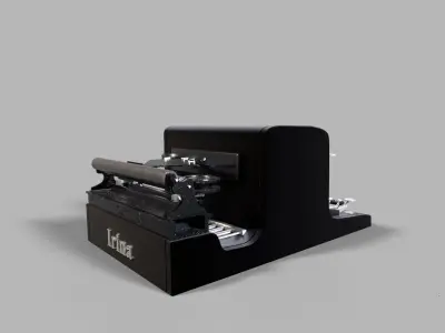 typewriter machine 3D model