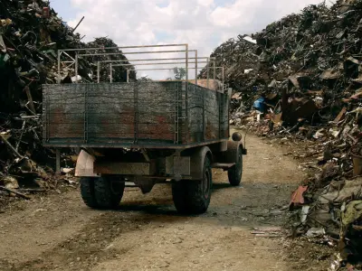 Rusty Truck 3D model