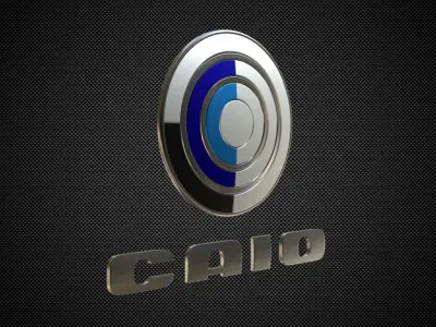 caio logo 3D model