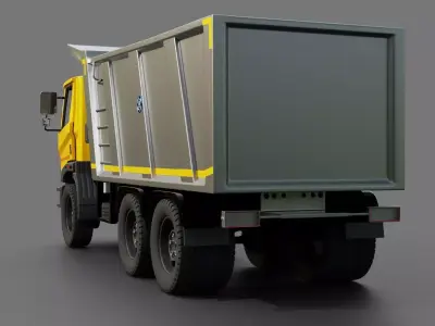 Ashok Leyland AVTR Tipper 3D model