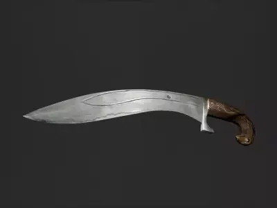Sword Trakian Low-poly 3D model