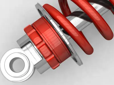 Realistic  Professional  Suspension Design 3D model