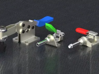 Free Toggle Clamp Free 3D model