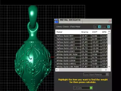  gold egg pendant 3D printable model  3D print model