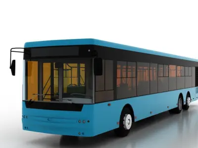 Bus Bogdan A80110 3D model