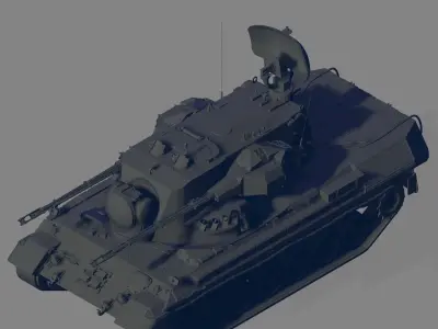 Gepard 3D model