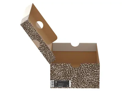 Jordan Box PBR 04 Low-poly 3D model