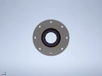 Flyshaft seal Free 3D model