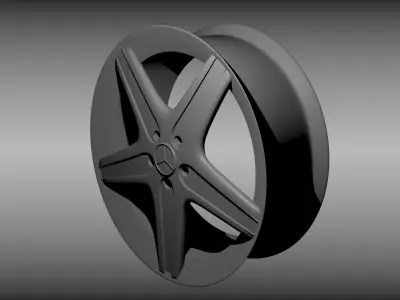 Mercedes rim 3D model