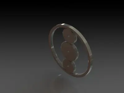 Epicyclic Gear Free 3D model