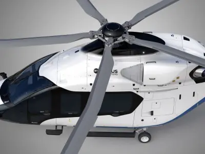 Airbus Helicopter H160 3D model purchase