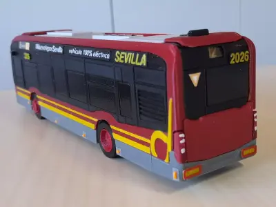 BUS MERCEDES-BENZ ECITARO 3D print model