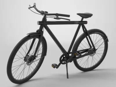 VanMoof Electrified S black 3D model