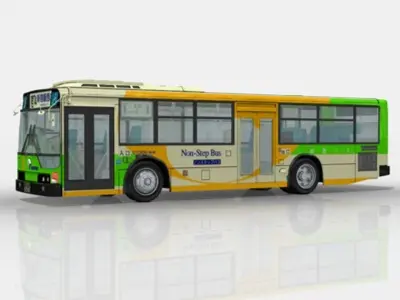 Mitsubishi Fuso Aero Star (Toei Bus) 3D model