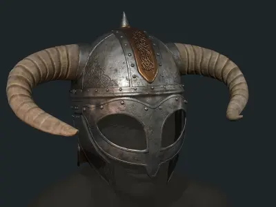 Viking Helm 3D model